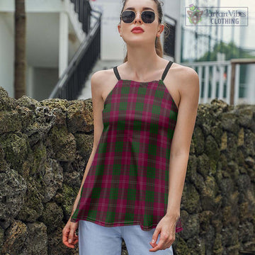 Crawford Tartan Loose Halter Neck Camisole