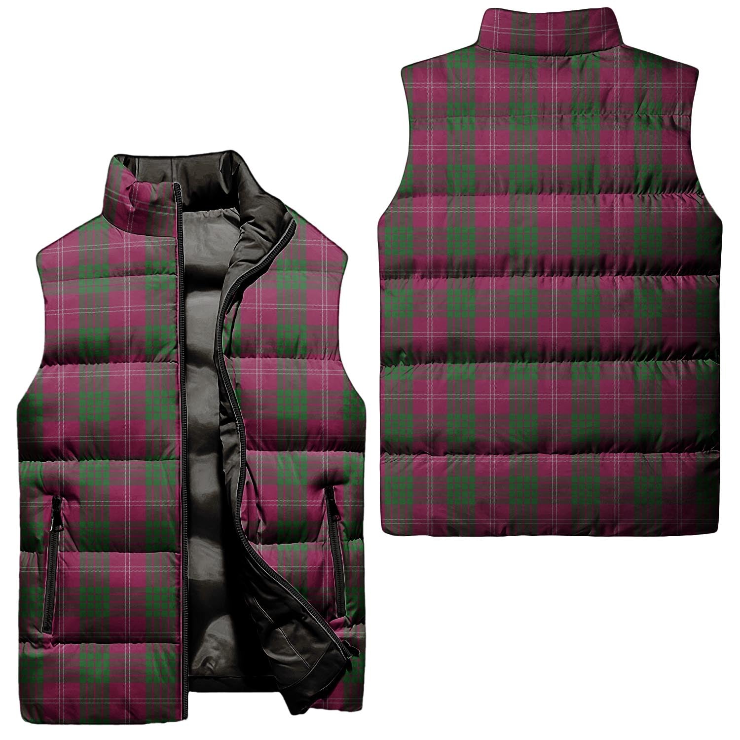 Crawford Tartan Sleeveless Puffer Jacket Unisex - Tartanvibesclothing