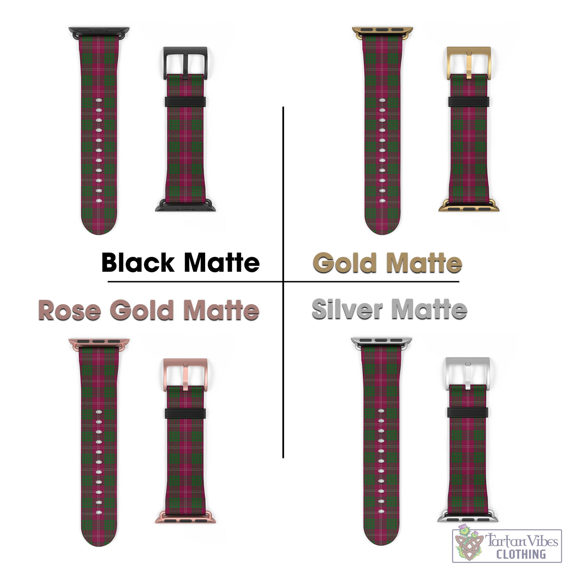 Tartan Vibes Clothing Crawford Tartan Watch Band