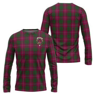 Crawford Tartan Long Sleeve T-Shirt with Family Crest