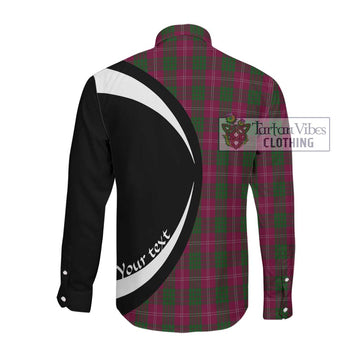 Crawford Tartan Long Sleeve Button Up with Family Crest Circle Style