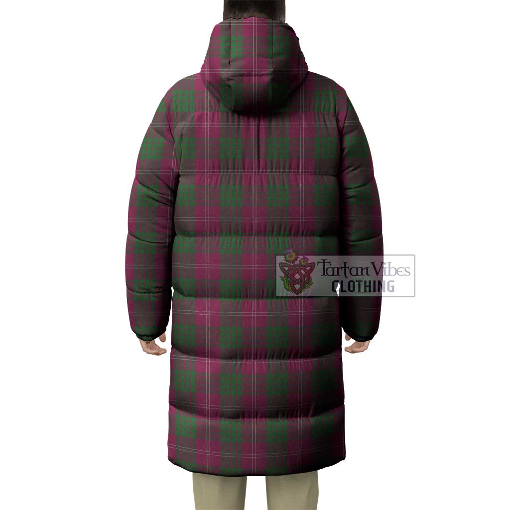 Tartan Vibes Clothing Crawford Tartan Long Down Jacket