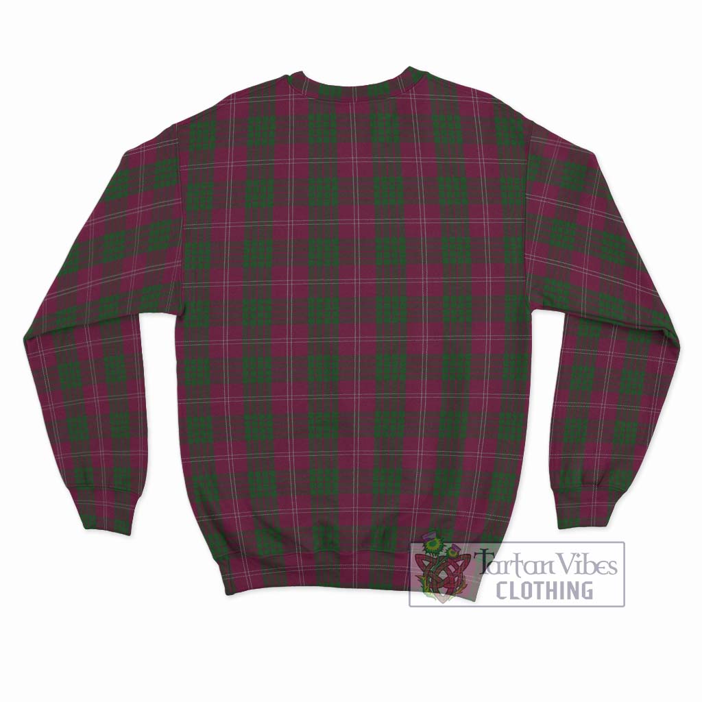 Tartan Vibes Clothing Crawford Tartan Sweatshirt with Family Crest DNA In Me Style