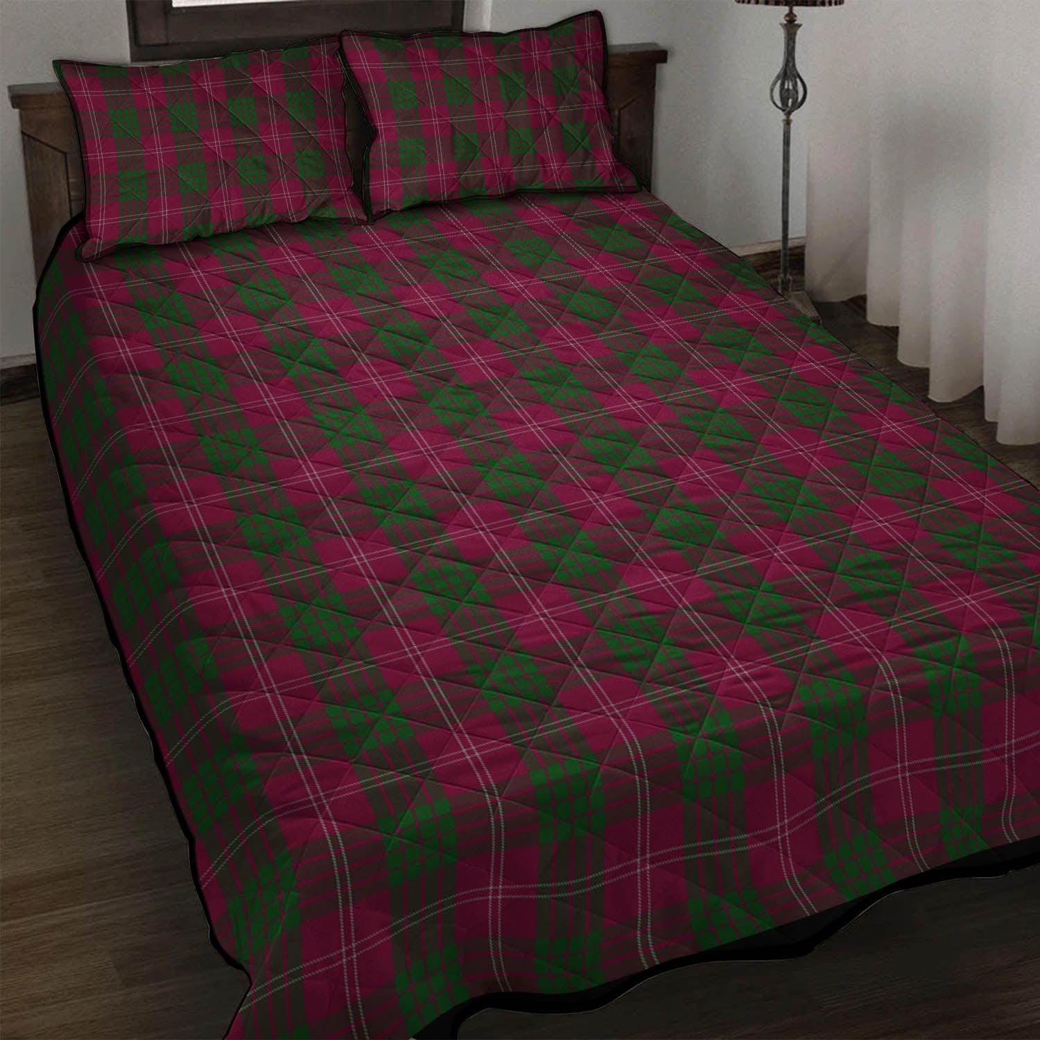 Crawford Tartan Quilt Bed Set - Tartanvibesclothing