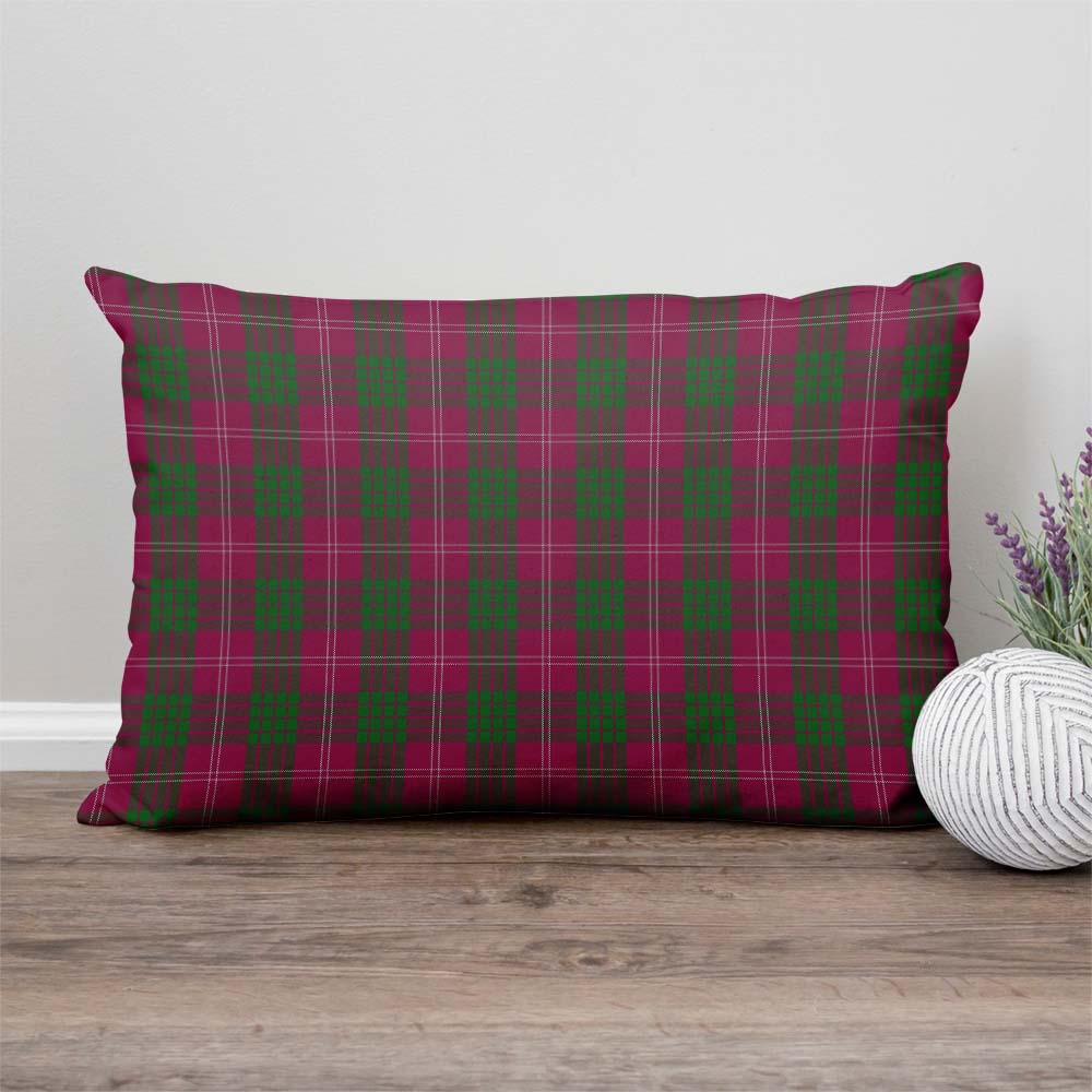 Crawford Tartan Pillow Cover Rectangle Pillow Cover - Tartanvibesclothing