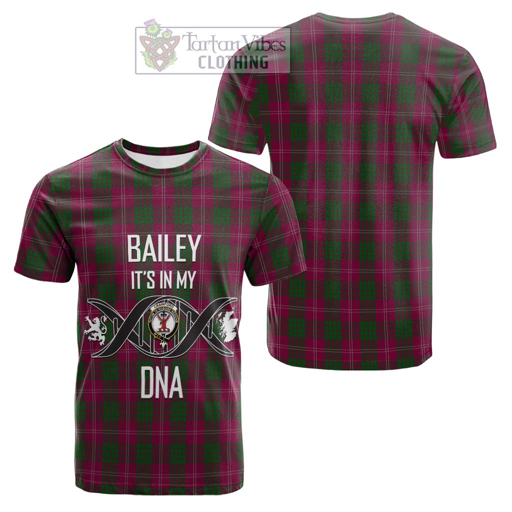 Tartan Vibes Clothing Crawford Tartan Cotton T-shirt with Family Crest DNA In Me Style