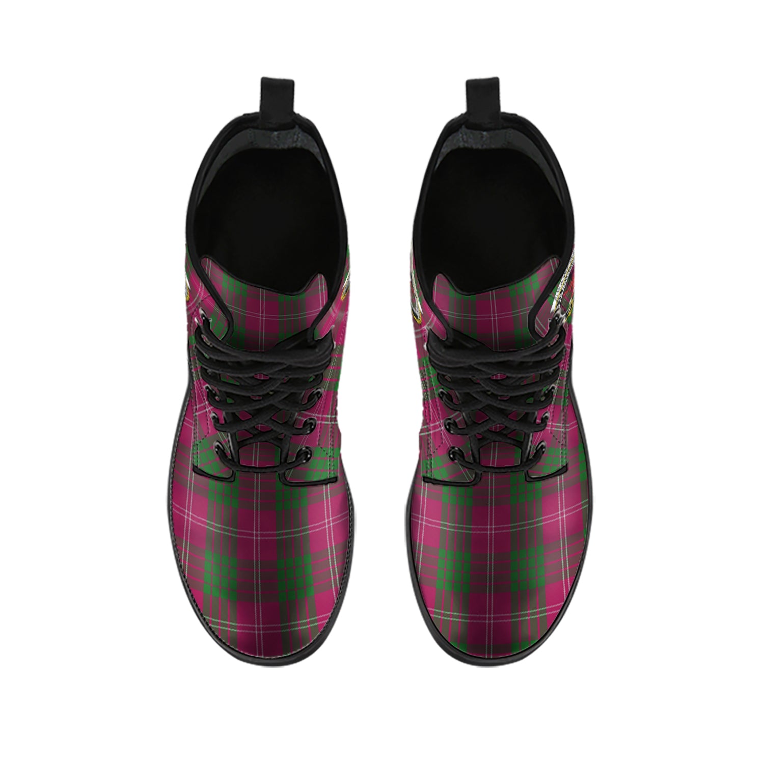 crawford-tartan-leather-boots-with-family-crest