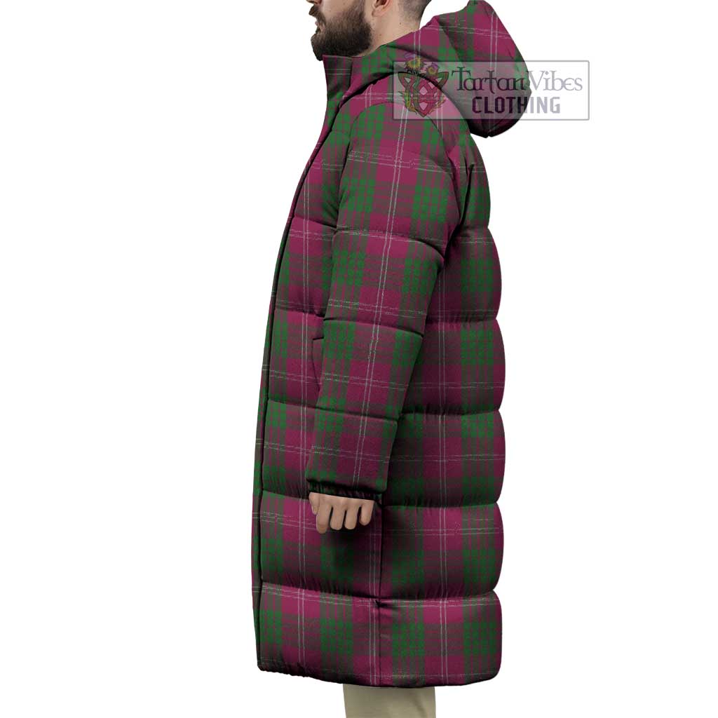 Tartan Vibes Clothing Crawford Tartan Long Down Jacket