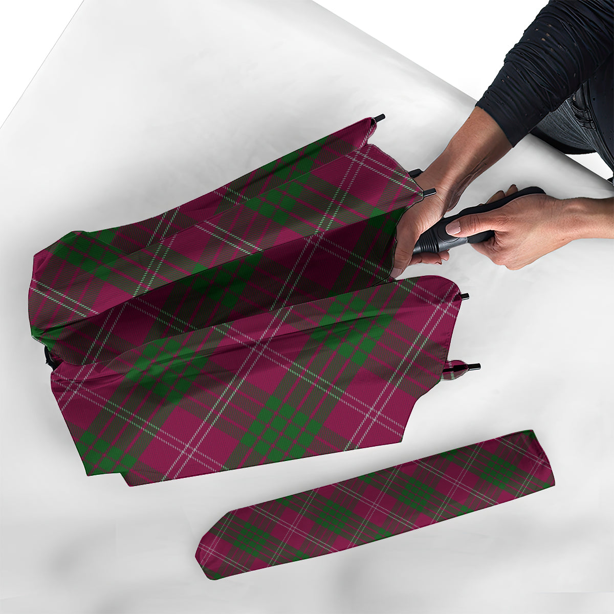 Crawford Tartan Umbrella - Tartanvibesclothing