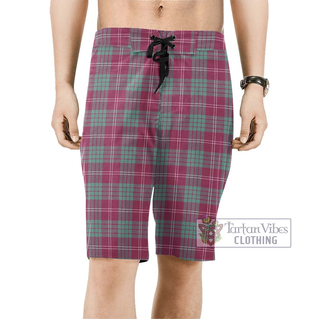 Tartan Vibes Clothing Crawford Ancient Tartan Men's Board Shorts