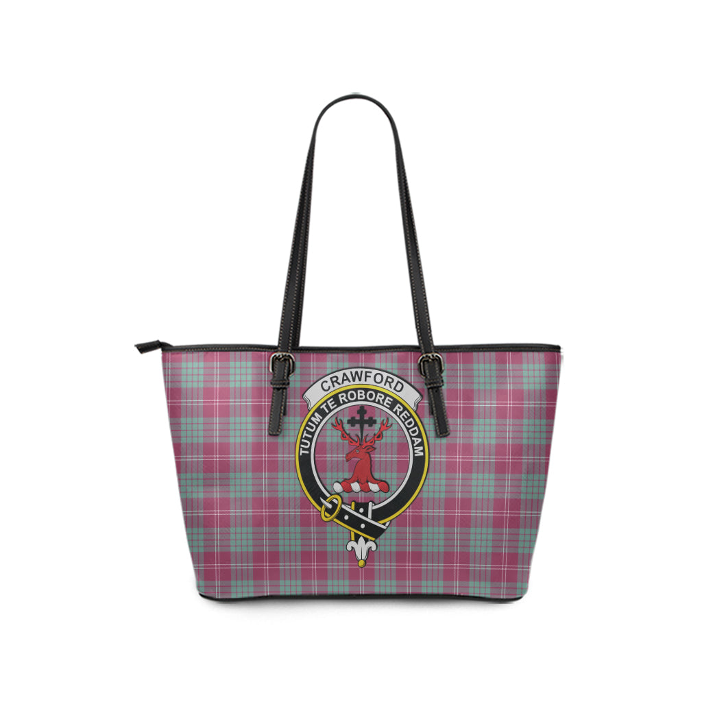 crawford-ancient-tartan-leather-tote-bag-with-family-crest