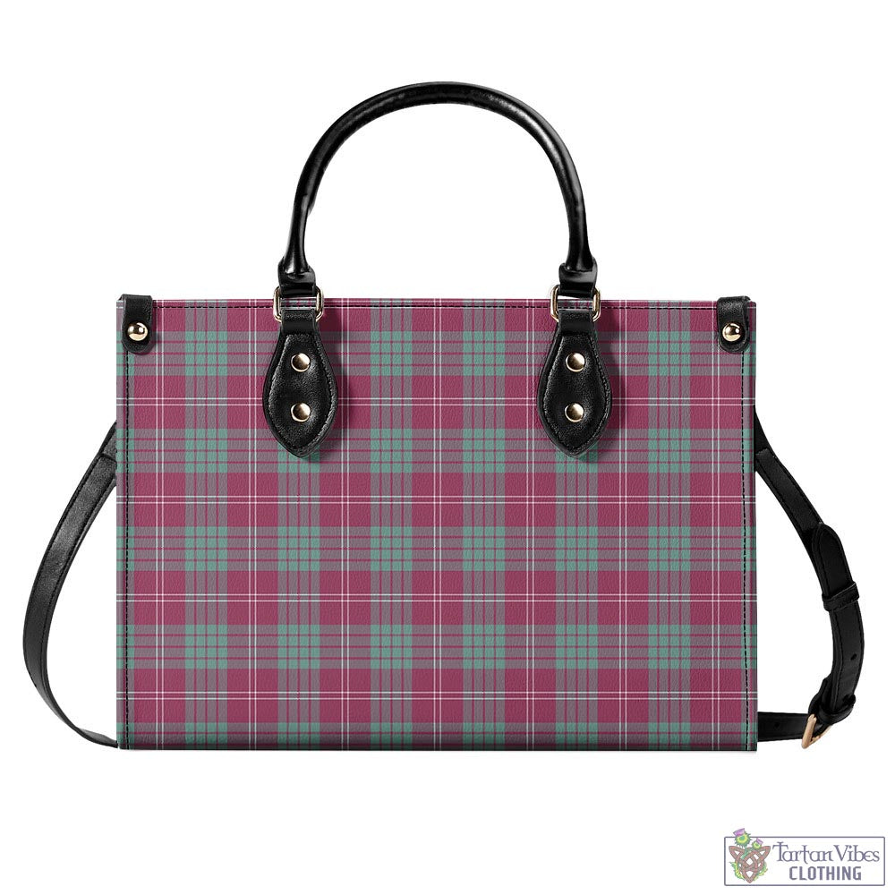 Tartan Vibes Clothing Crawford Ancient Tartan Luxury Leather Handbags