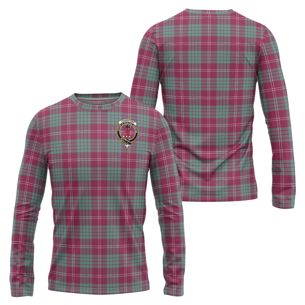 crawford-ancient-tartan-long-sleeve-t-shirt-with-family-crest