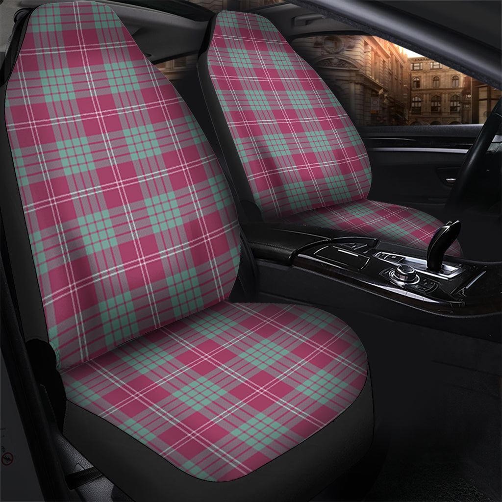 Crawford Ancient Tartan Car Seat Cover One Size - Tartanvibesclothing