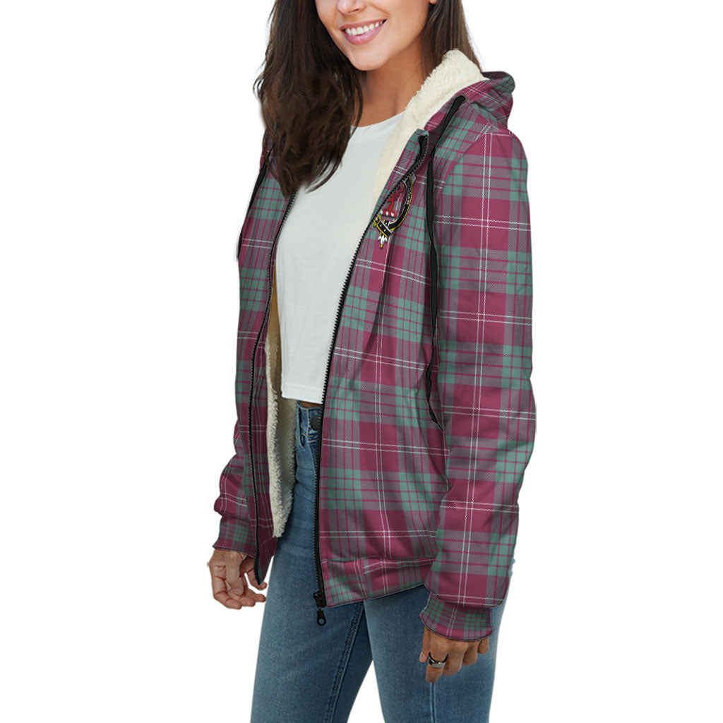 crawford-ancient-tartan-sherpa-hoodie-with-family-crest