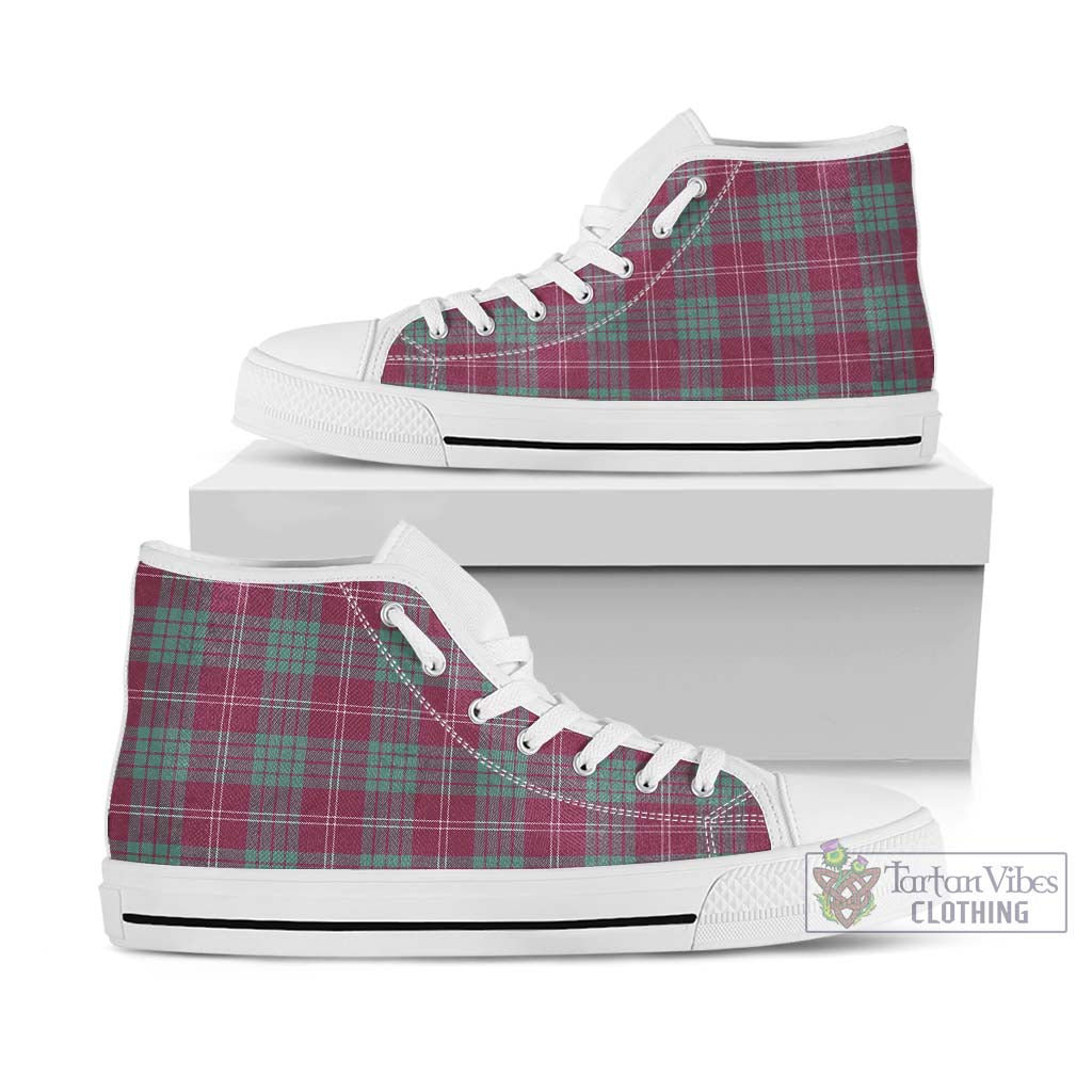 Tartan Vibes Clothing Crawford Ancient Tartan High Top Shoes