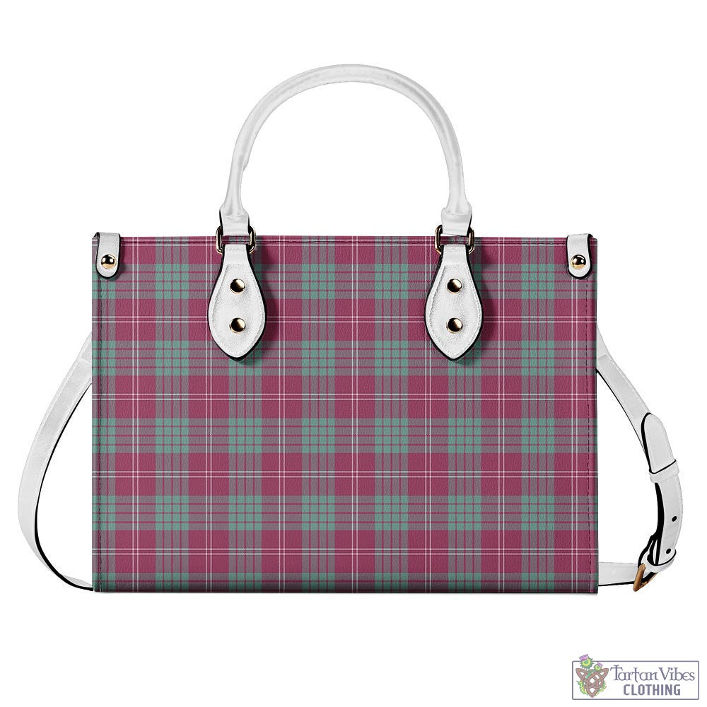 Tartan Vibes Clothing Crawford Ancient Tartan Luxury Leather Handbags