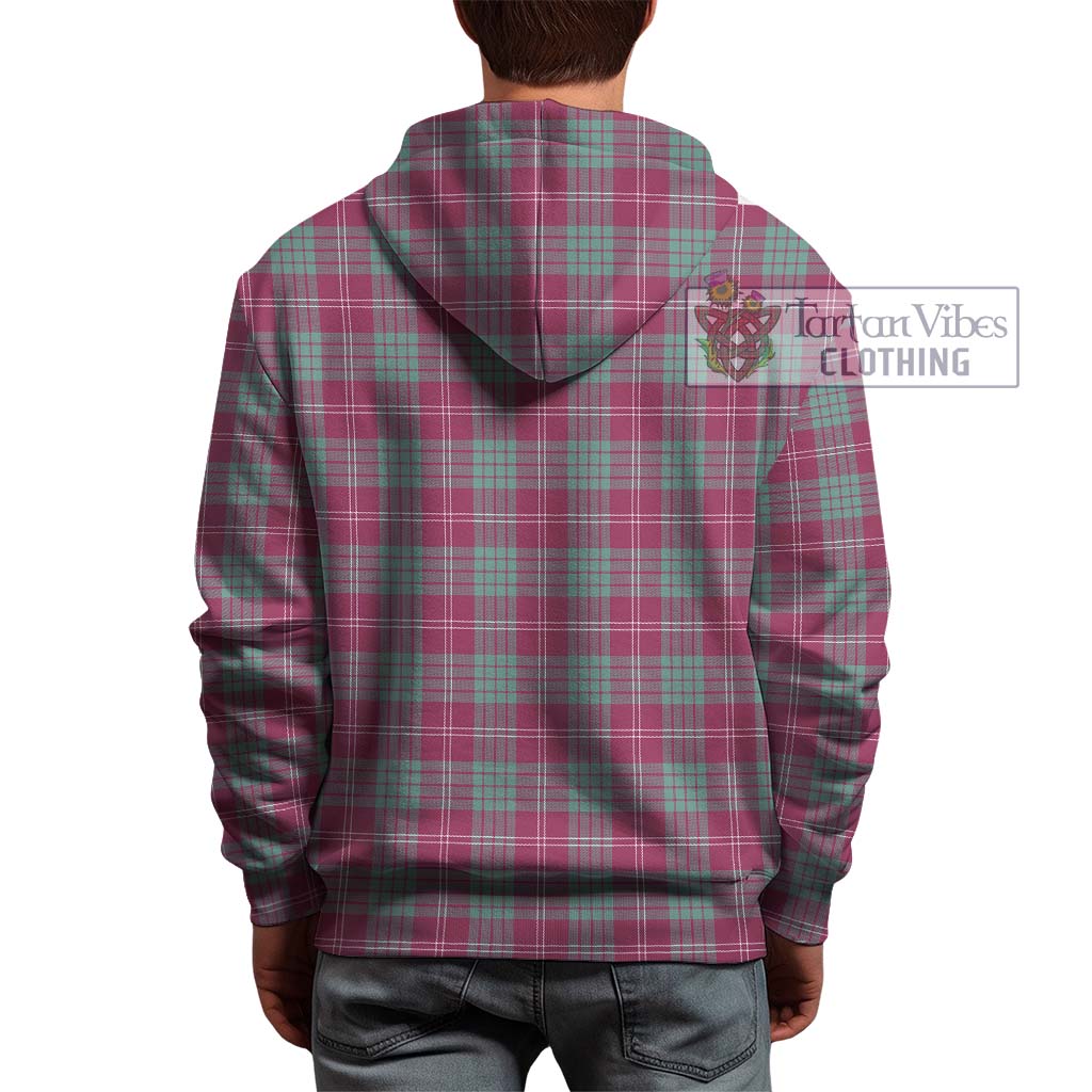 Tartan Vibes Clothing Crawford Ancient Tartan Hoodie with Family Crest DNA In Me Style