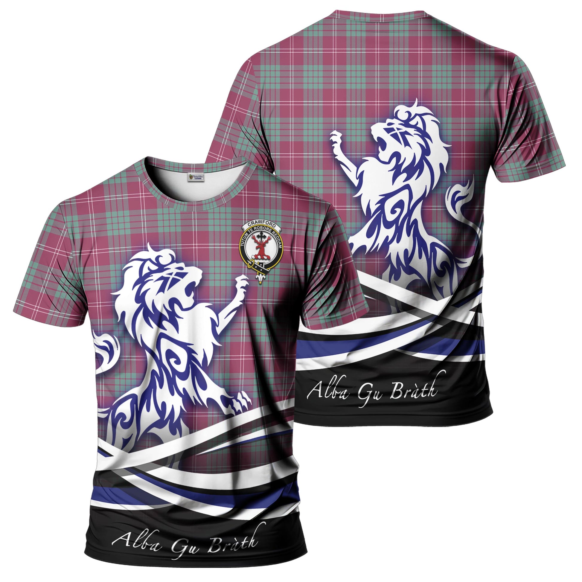 crawford-ancient-tartan-t-shirt-with-alba-gu-brath-regal-lion-emblem