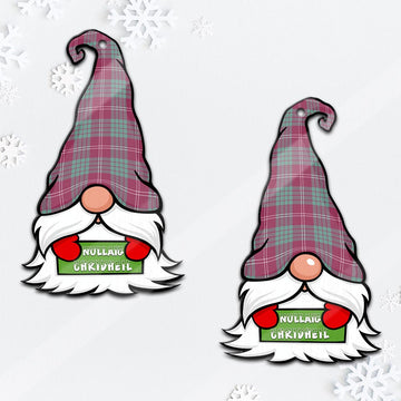 Crawford Ancient Gnome Christmas Ornament with His Tartan Christmas Hat