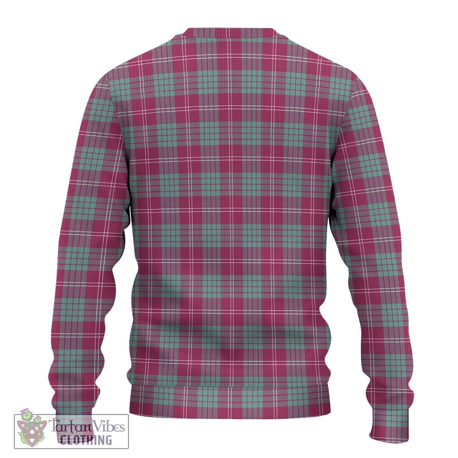 Tartan Vibes Clothing Crawford Ancient Tartan Knitted Sweater with Family Crest DNA In Me Style