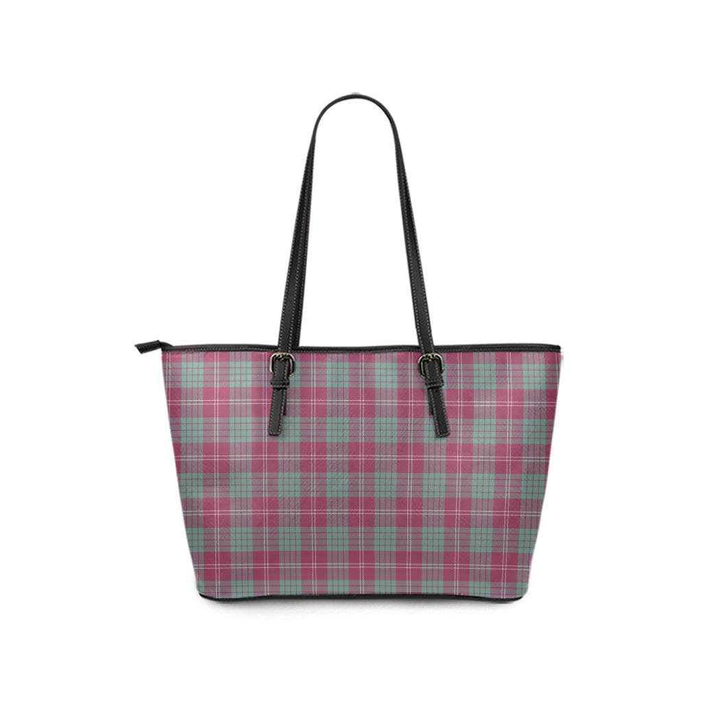 crawford-ancient-tartan-leather-tote-bag