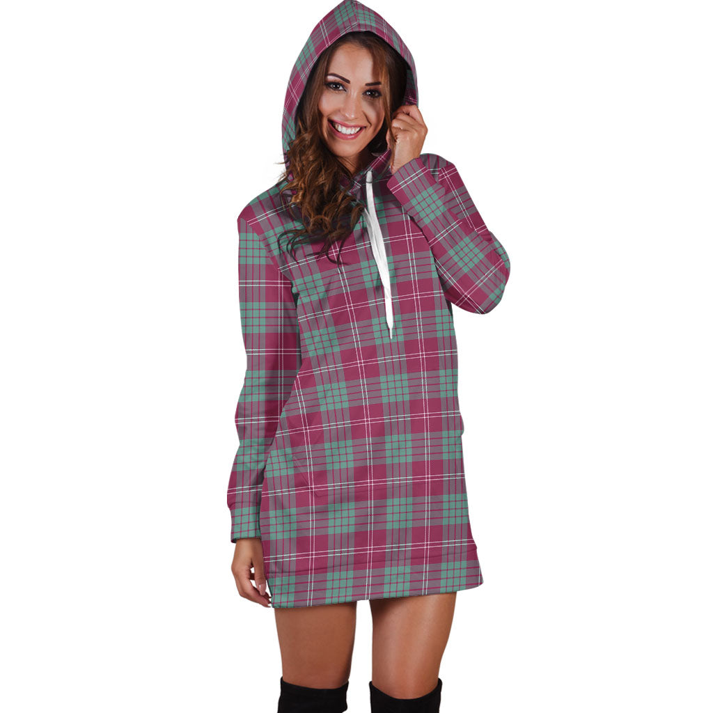 Crawford Ancient Tartan Hoodie Dress - Tartanvibesclothing