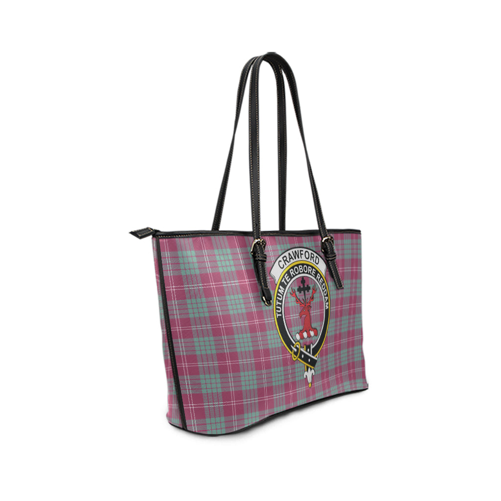 crawford-ancient-tartan-leather-tote-bag-with-family-crest