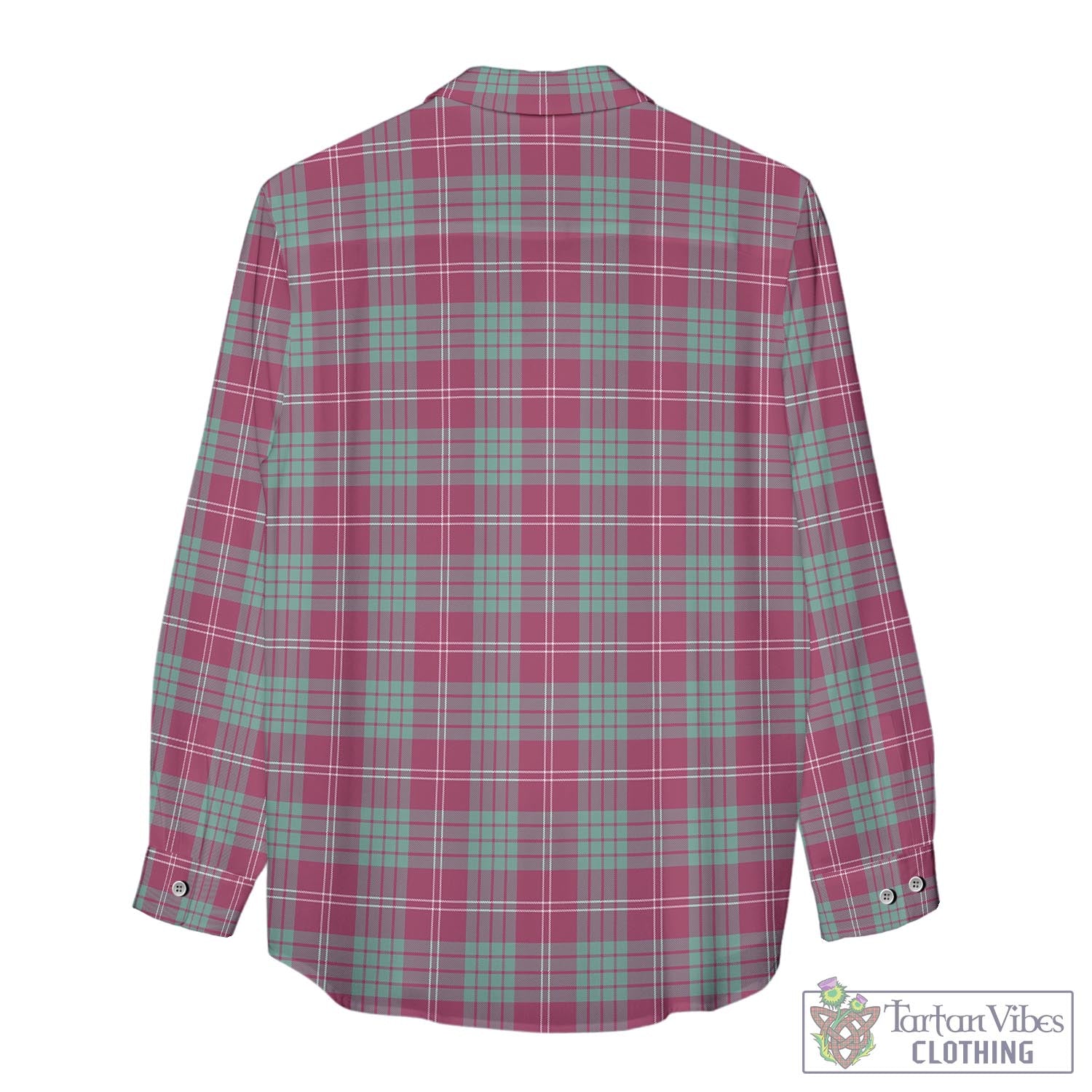 Tartan Vibes Clothing Crawford Ancient Tartan Womens Casual Shirt with Family Crest