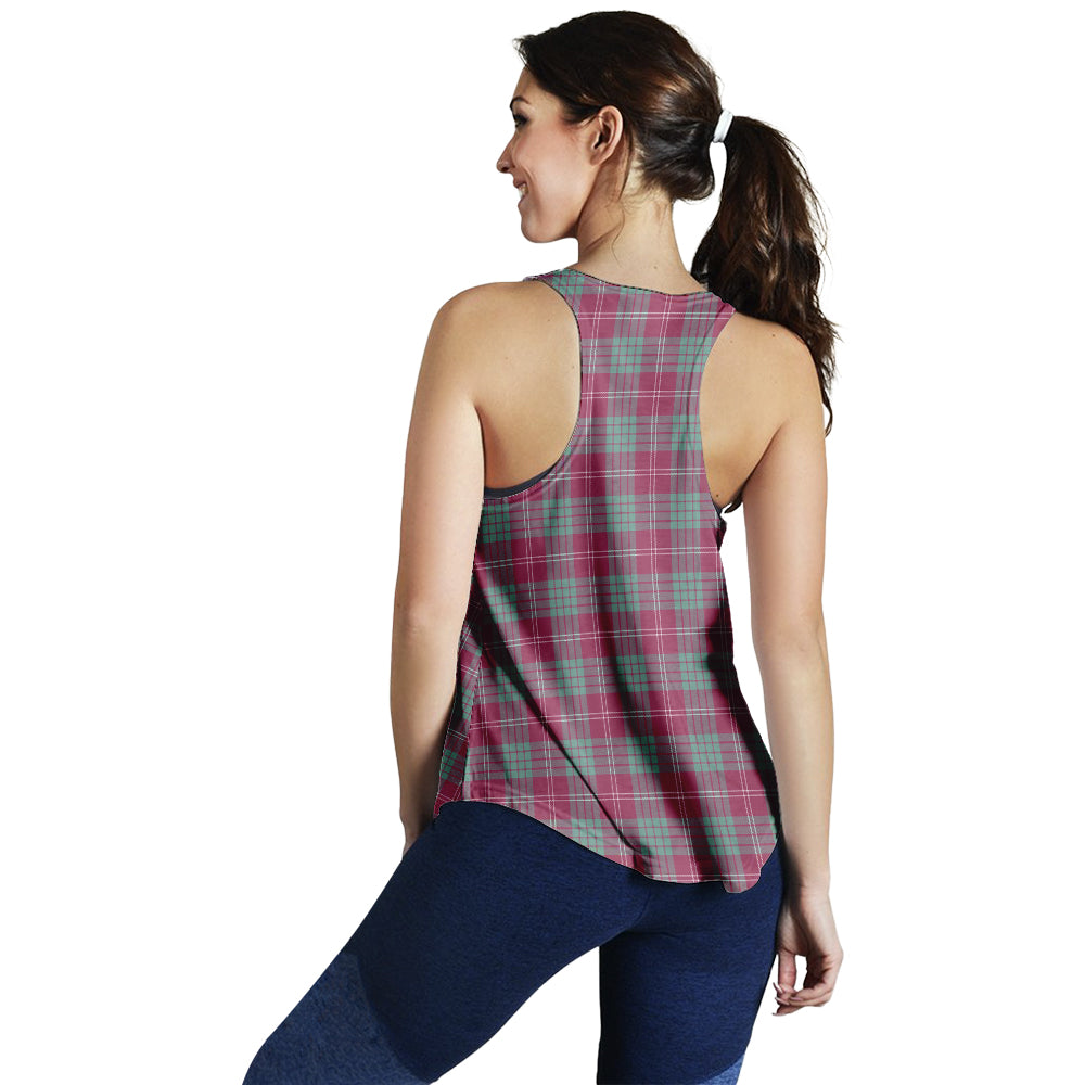 crawford-ancient-tartan-women-racerback-tanks-with-family-crest