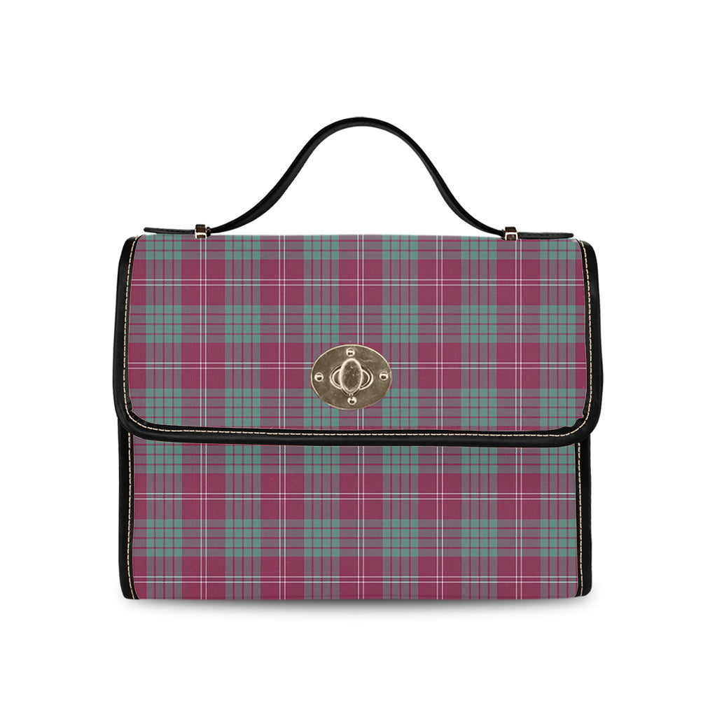 crawford-ancient-tartan-leather-strap-waterproof-canvas-bag