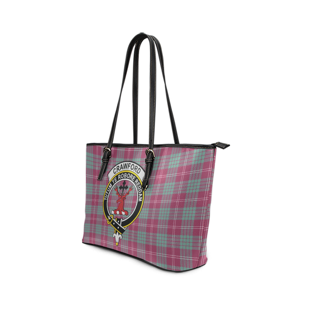 crawford-ancient-tartan-leather-tote-bag-with-family-crest