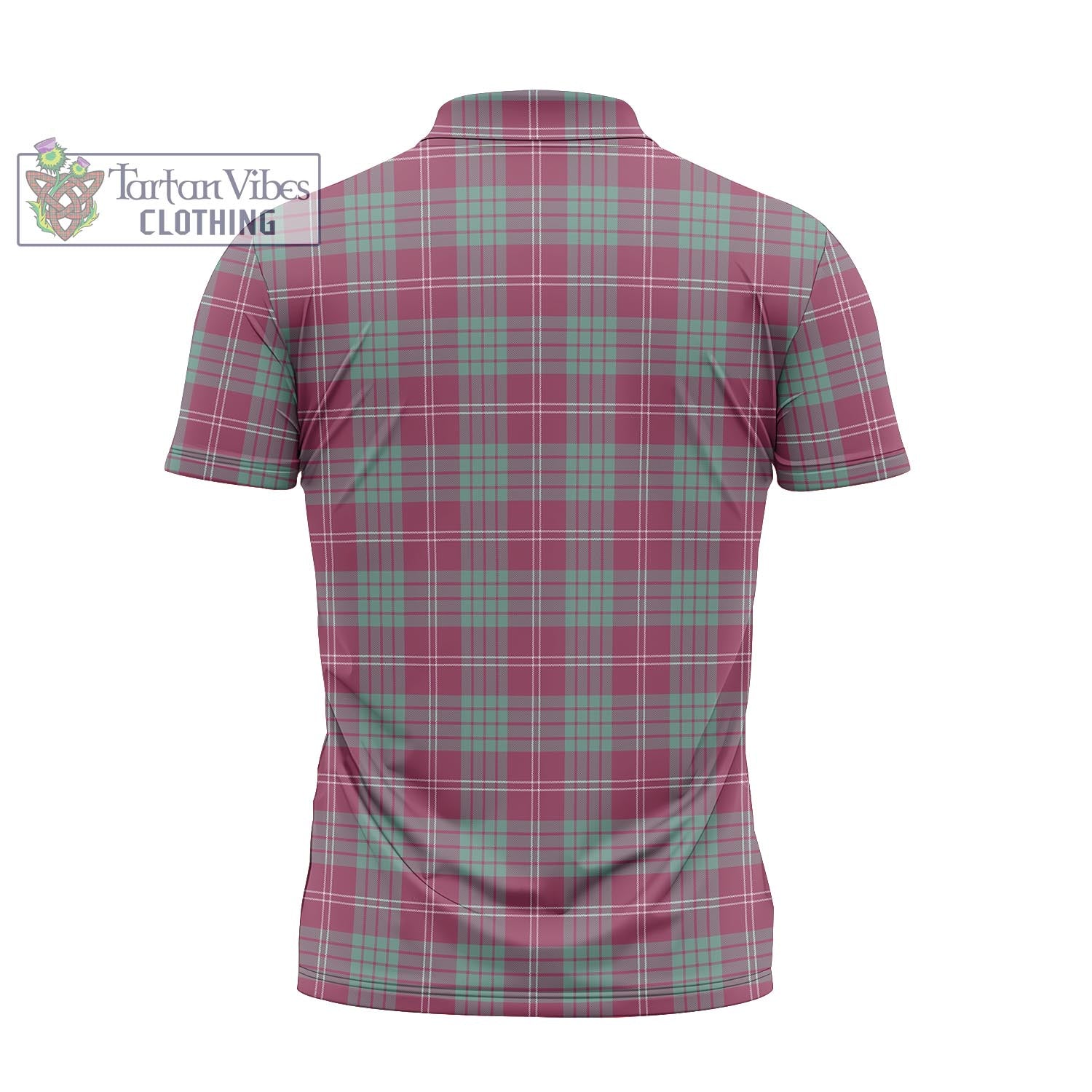 Tartan Vibes Clothing Crawford Ancient Tartan Zipper Polo Shirt with Family Crest