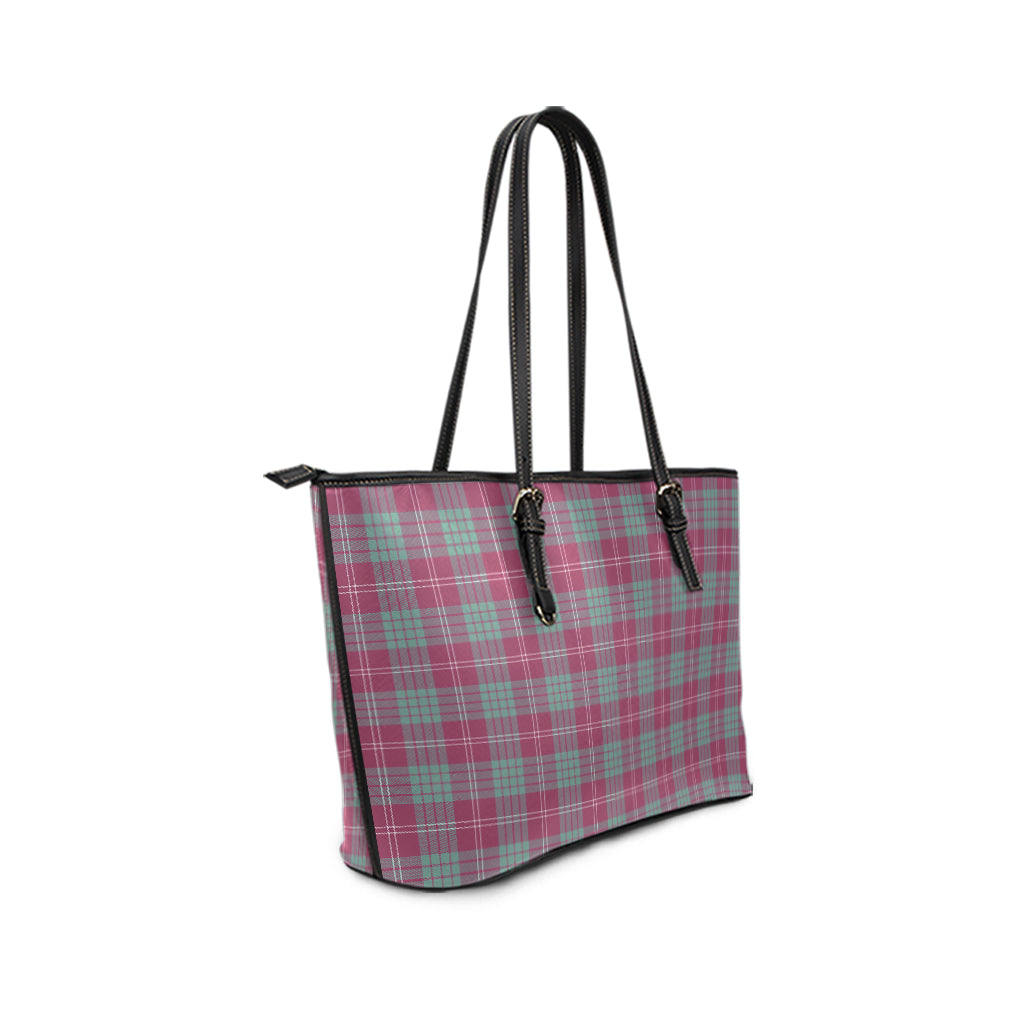 crawford-ancient-tartan-leather-tote-bag