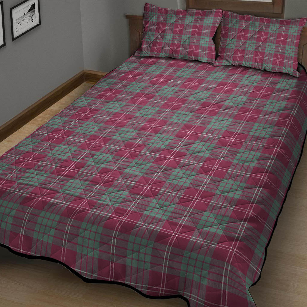 Crawford Ancient Tartan Quilt Bed Set - Tartanvibesclothing