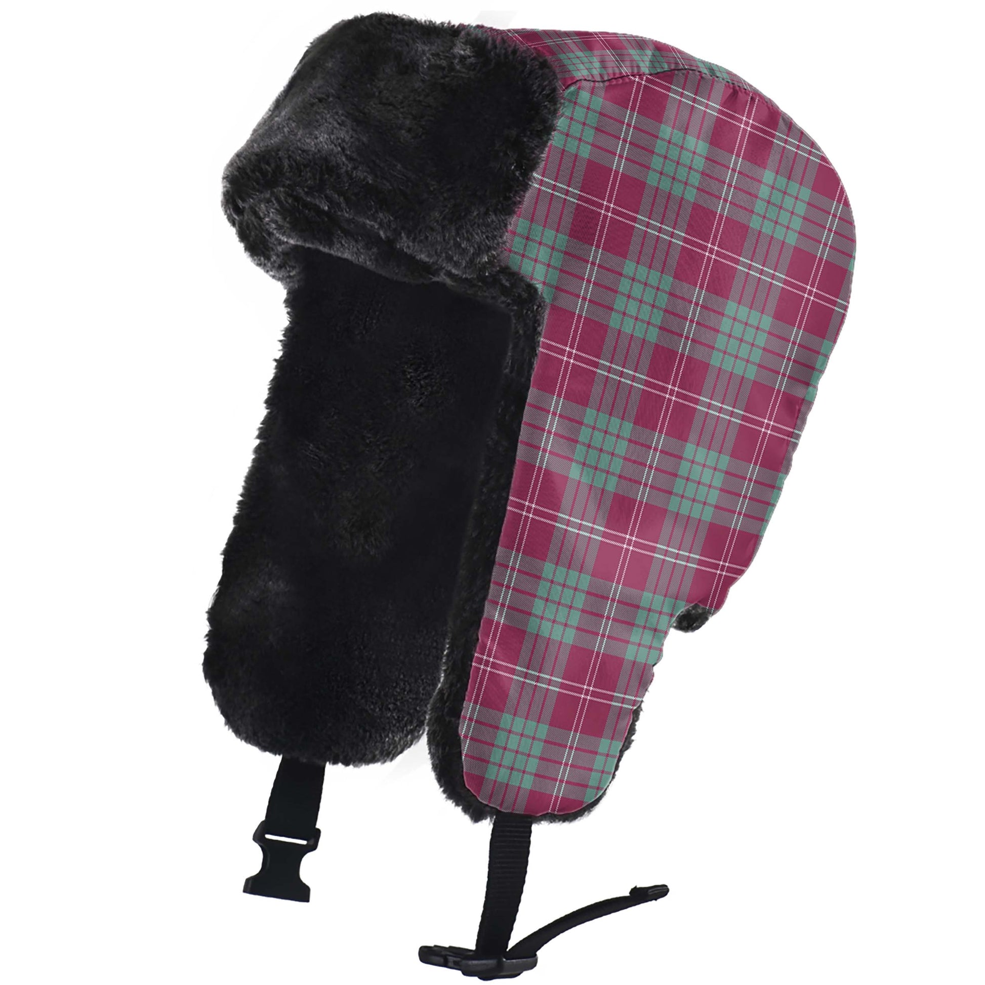 Crawford Ancient Tartan Winter Trapper Hat - Tartanvibesclothing