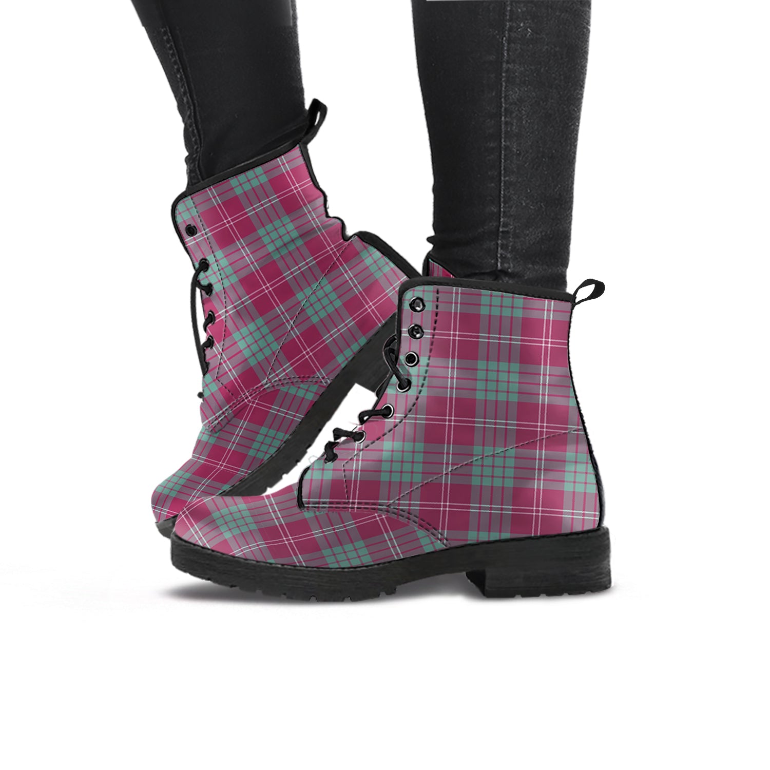 crawford-ancient-tartan-leather-boots