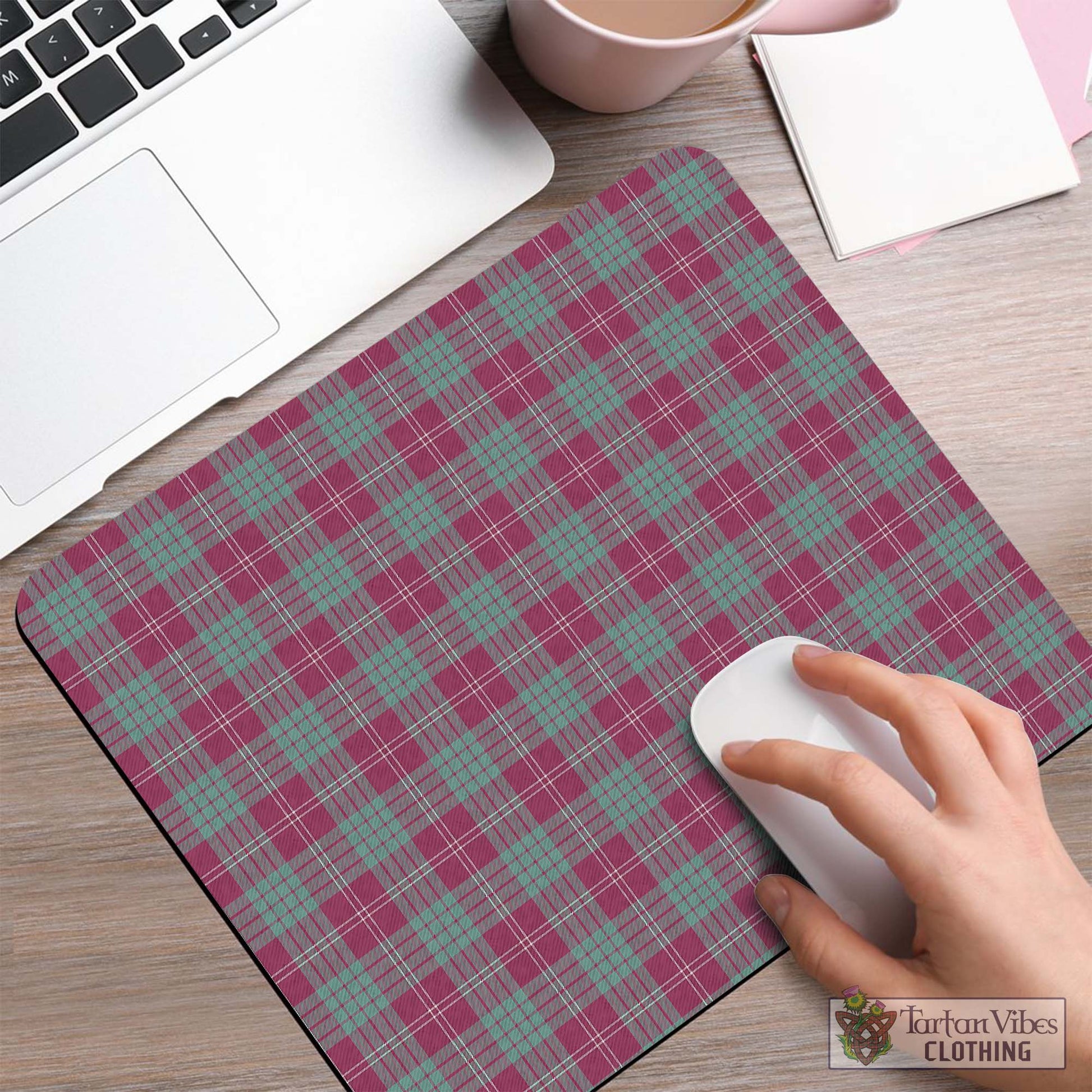 Tartan Vibes Clothing Crawford Ancient Tartan Mouse Pad