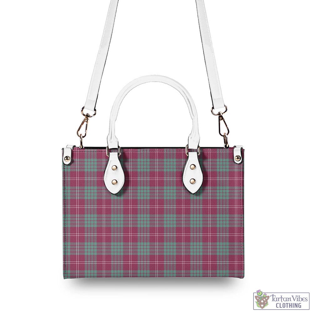 Tartan Vibes Clothing Crawford Ancient Tartan Luxury Leather Handbags