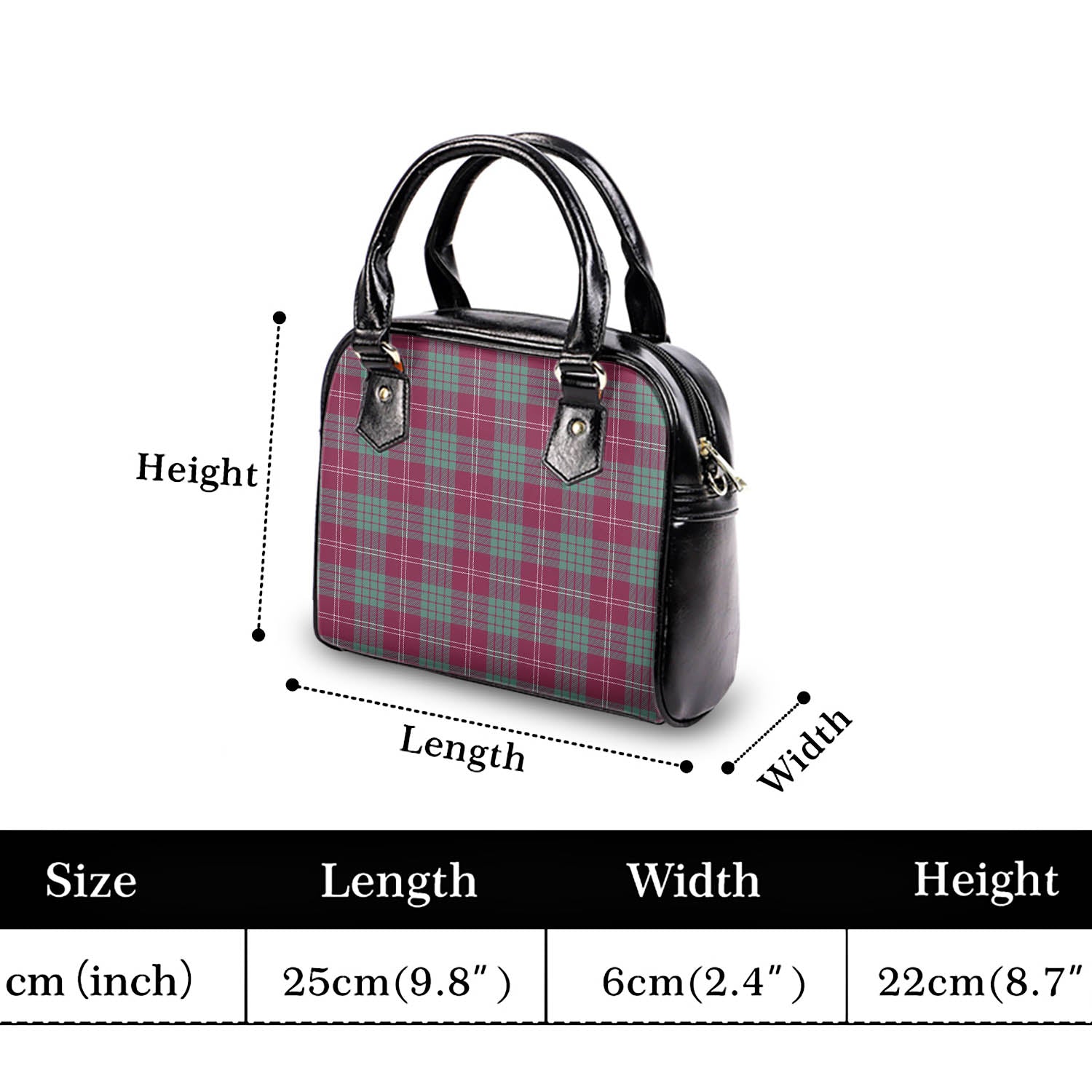 Crawford Ancient Tartan Shoulder Handbags - Tartanvibesclothing