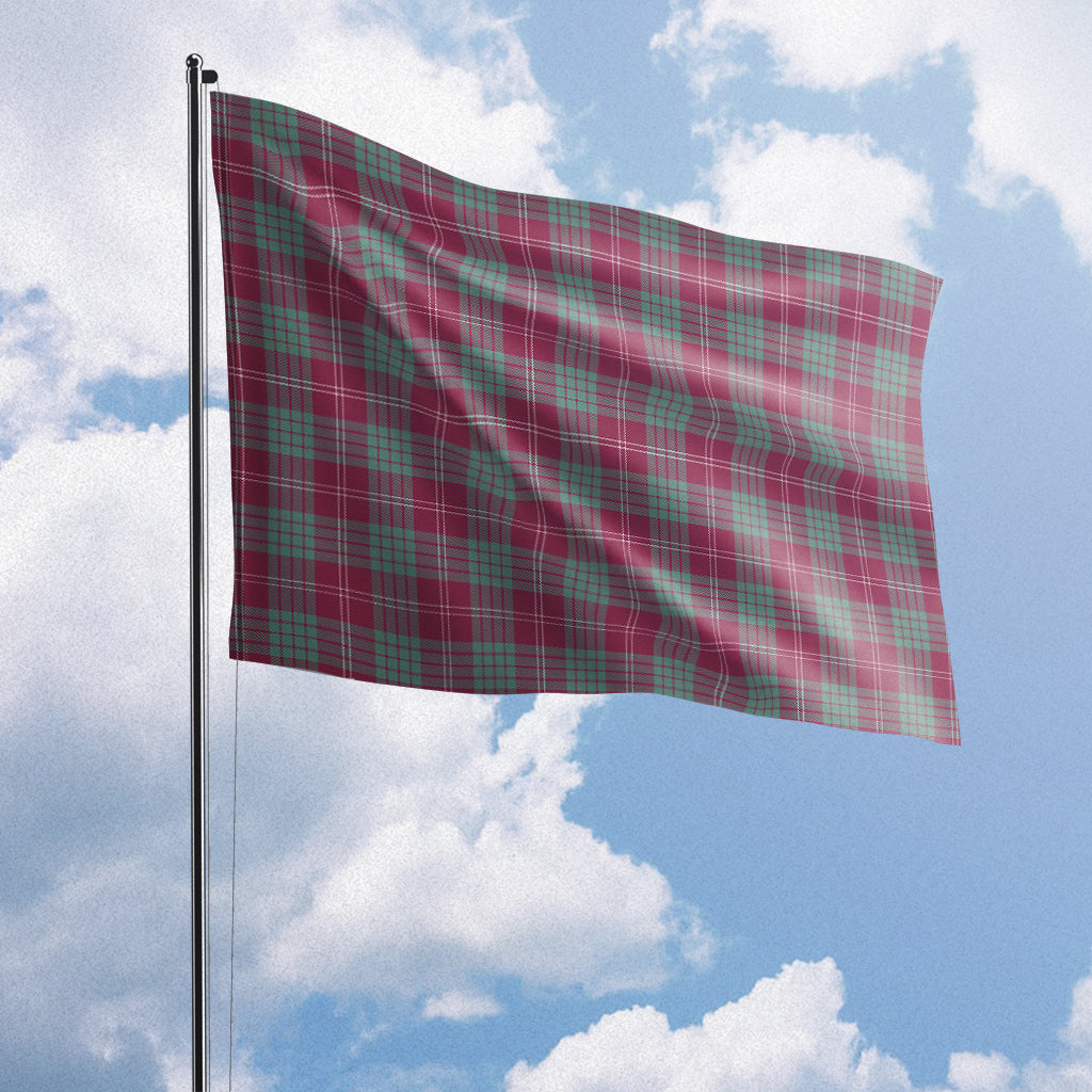 Crawford Ancient Tartan Flag House Flag (Horizontal) - Tartan Vibes Clothing