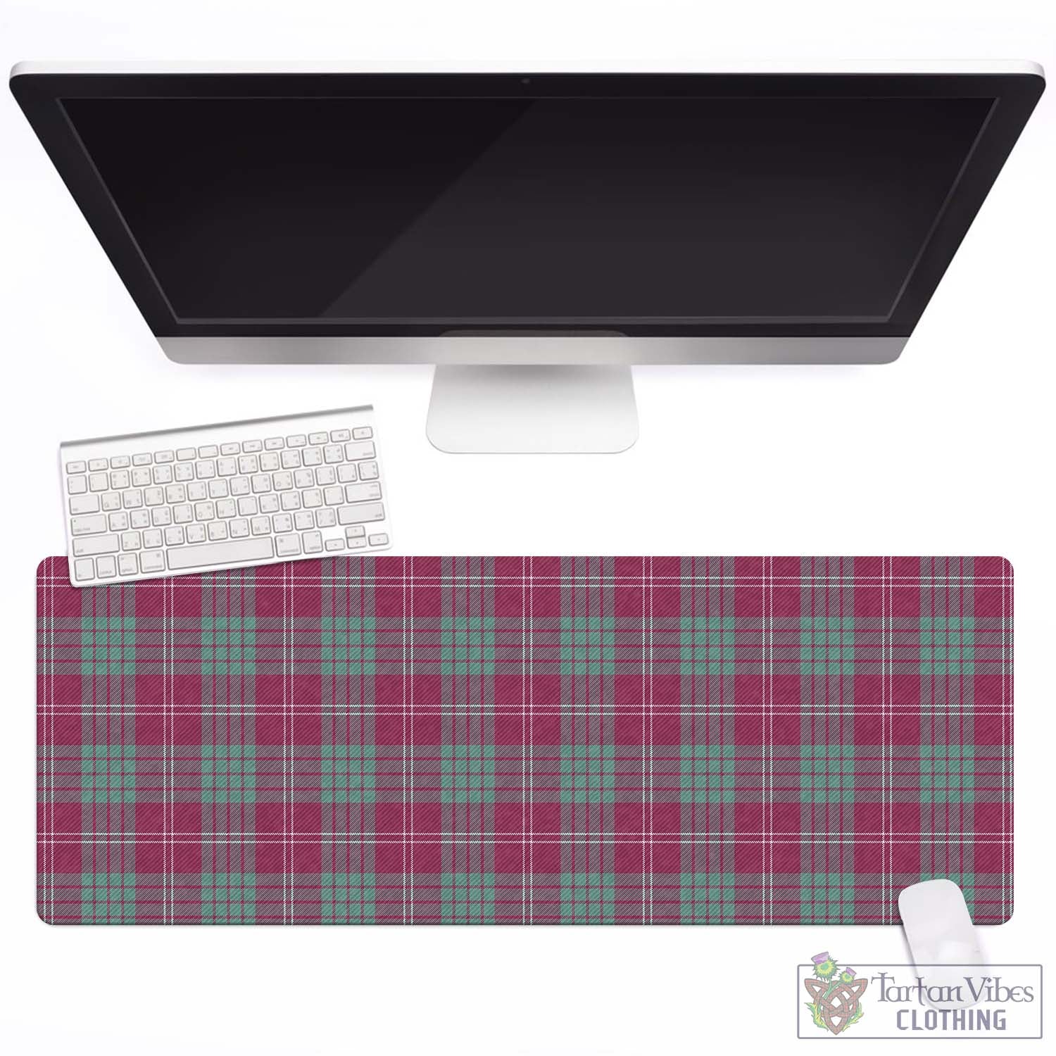 Tartan Vibes Clothing Crawford Ancient Tartan Mouse Pad