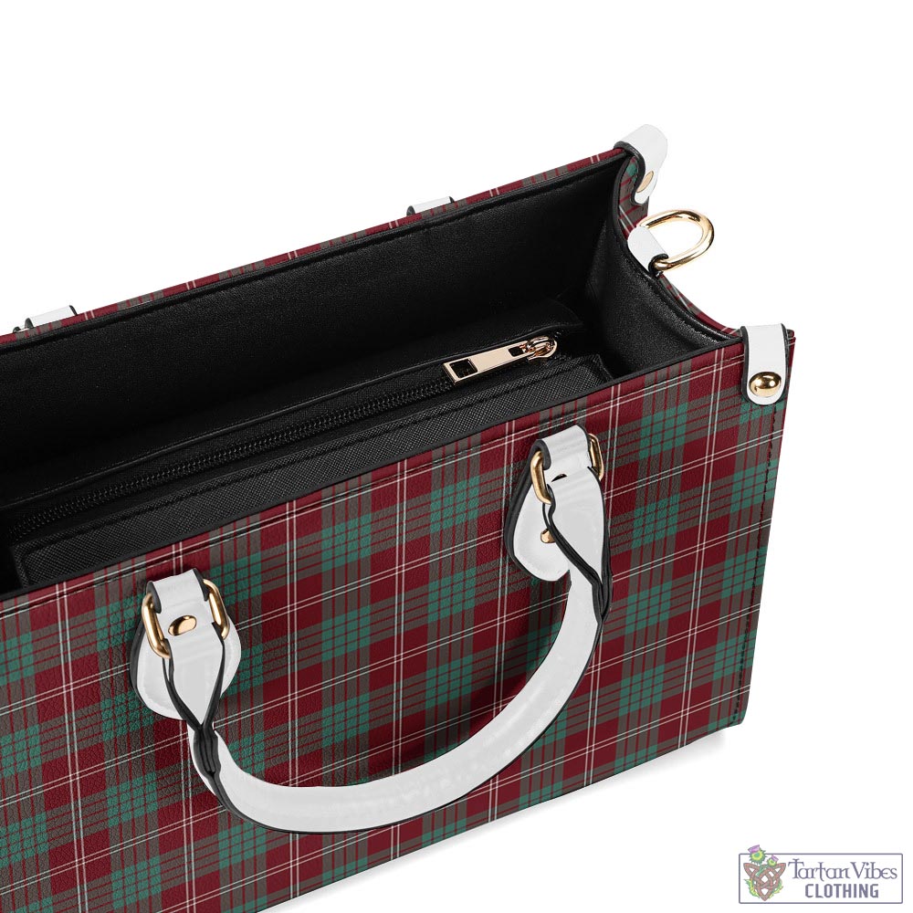 Tartan Vibes Clothing Crawford Modern Tartan Luxury Leather Handbags