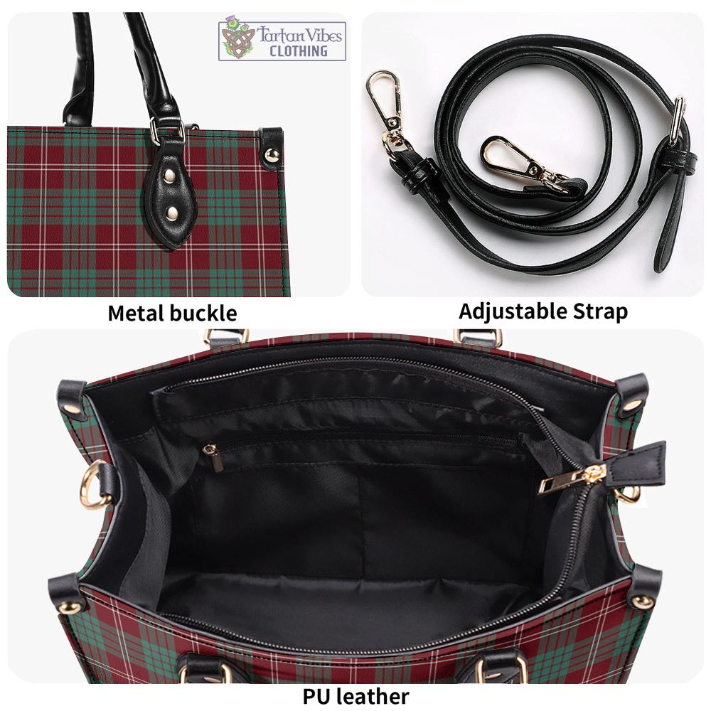 Tartan Vibes Clothing Crawford Modern Tartan Luxury Leather Handbags