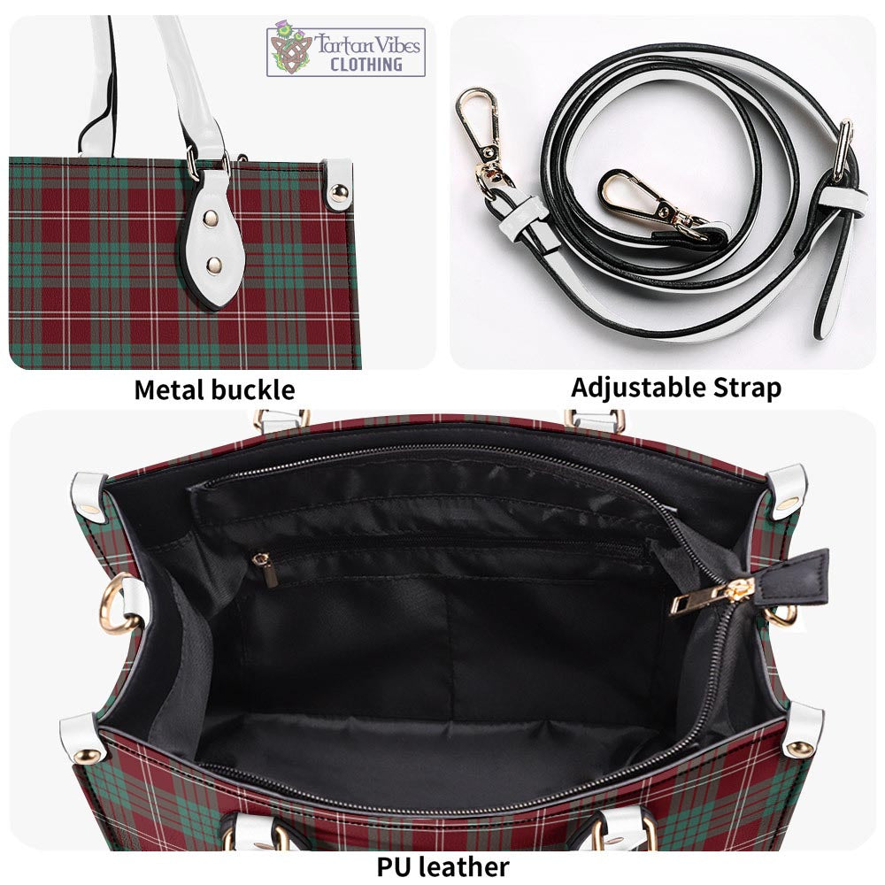 Tartan Vibes Clothing Crawford Modern Tartan Luxury Leather Handbags