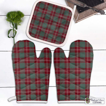 Crawford Modern Tartan Combo Oven Mitt & Pot-Holder