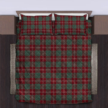 Crawford Modern Tartan Quilt Bed Set