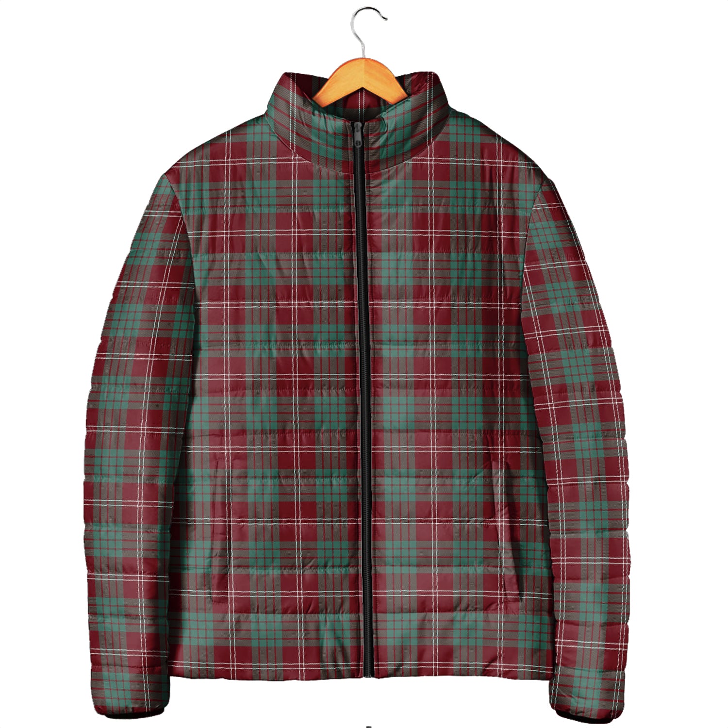 Crawford Modern Tartan Padded Jacket Men's Padded Jacket - Tartan Vibes Clothing