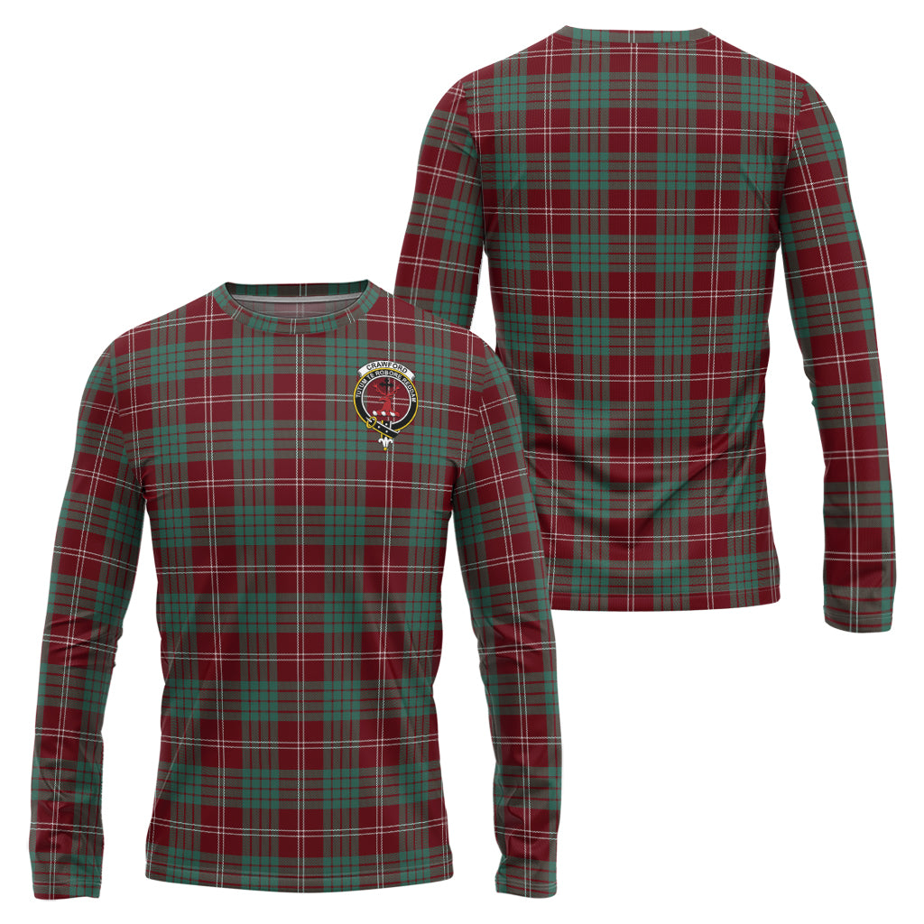 crawford-modern-tartan-long-sleeve-t-shirt-with-family-crest