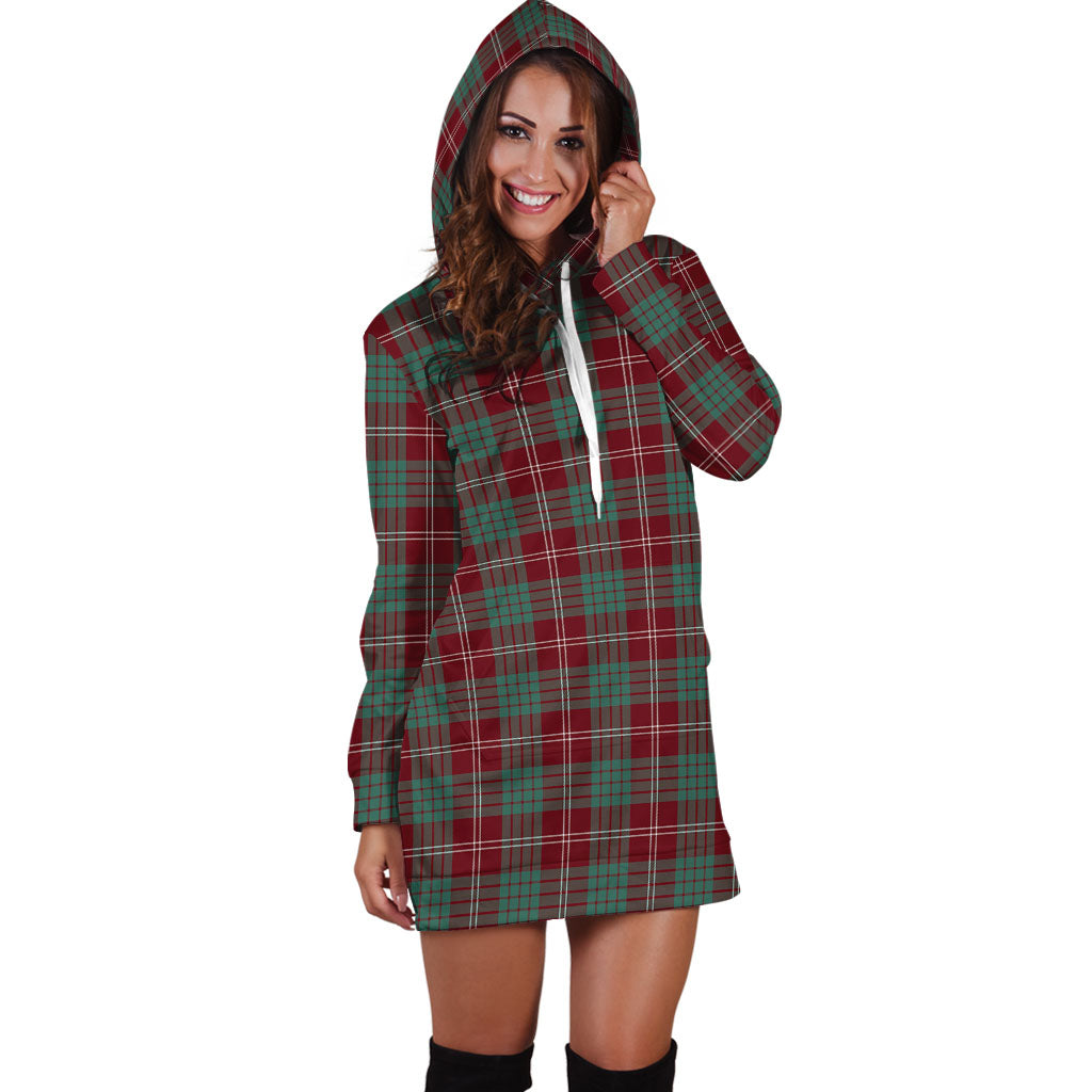 Crawford Modern Tartan Hoodie Dress - Tartanvibesclothing